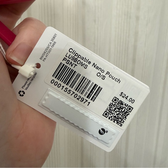 NWT‼️ Lululemon Clippable Nano Pouch - Picture 5 of 6